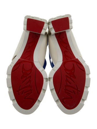 Christian Louboutin Printed Slingback Sandals