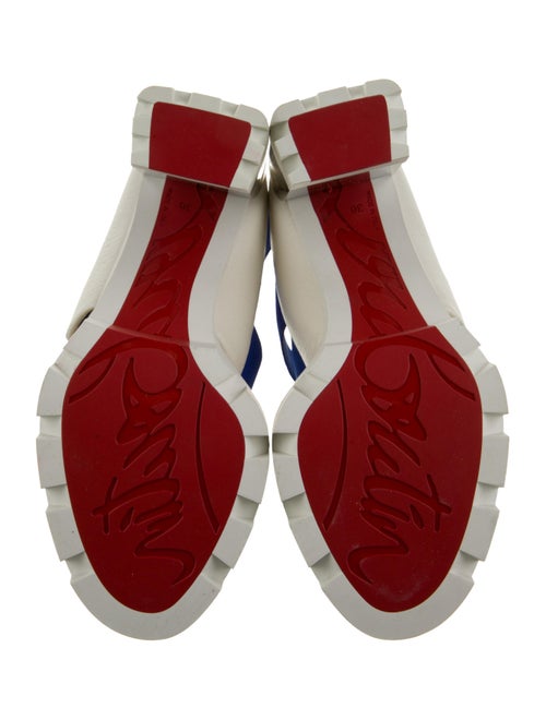 Christian Louboutin Printed Slingback Sandals