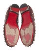 Christian Louboutin Suede Printed Loafers