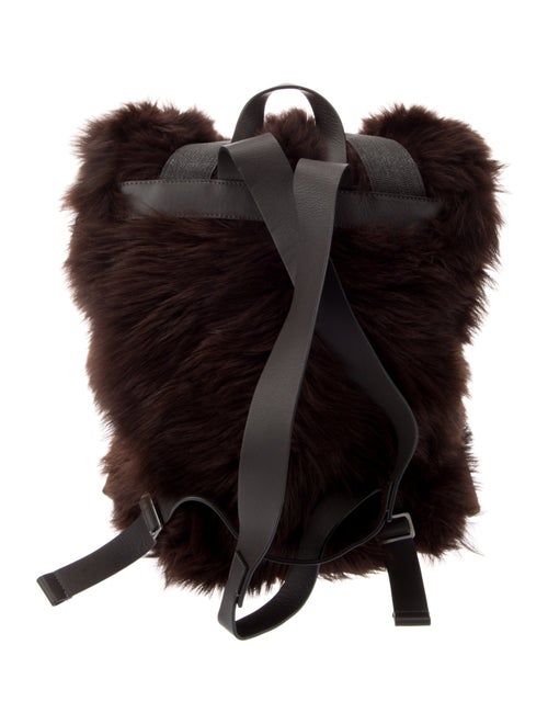 Brunello Cucinelli Faux Fur Backpack