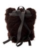 Brunello Cucinelli Faux Fur Backpack