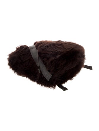 Brunello Cucinelli Faux Fur Backpack