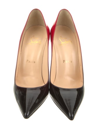 Christian Louboutin Patent Leather Tie-Dye Print Pumps