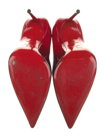 Christian Louboutin Patent Leather Tie-Dye Print Pumps