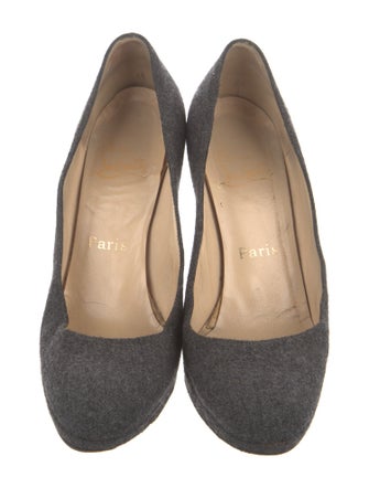 Christian Louboutin Wool Pumps