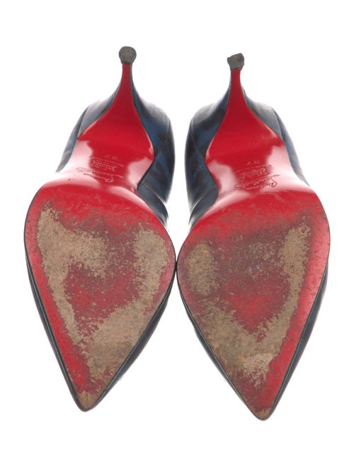 Christian Louboutin Leather Printed Pumps