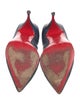 Christian Louboutin Leather Printed Pumps
