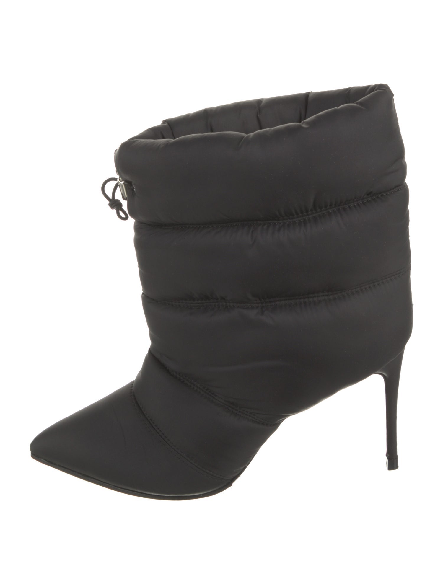 Christian Louboutin Nylon Lace-Up Boots