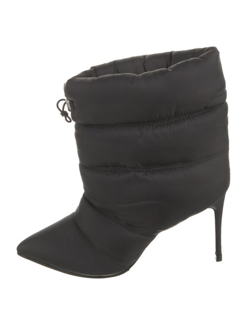 Christian Louboutin Nylon Lace-Up Boots