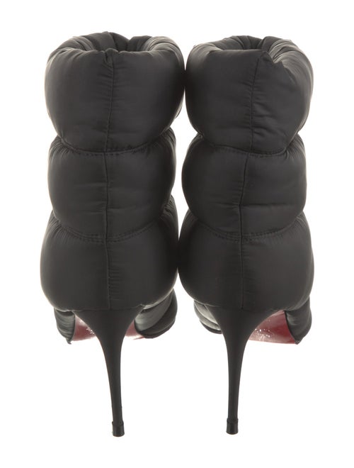 Christian Louboutin Nylon Lace-Up Boots