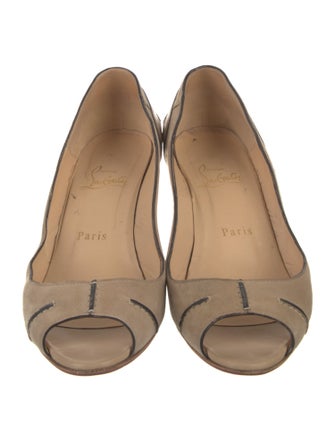 Christian Louboutin Suede Sandals