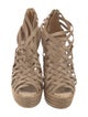 Christian Louboutin Leather Braided Accents Espadrilles