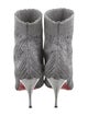 Christian Louboutin Glitter Accents Sock Boots