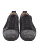 Christian Louboutin Suede Crystal Embellishments Sneakers