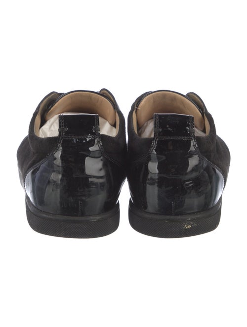 Christian Louboutin Suede Crystal Embellishments Sneakers