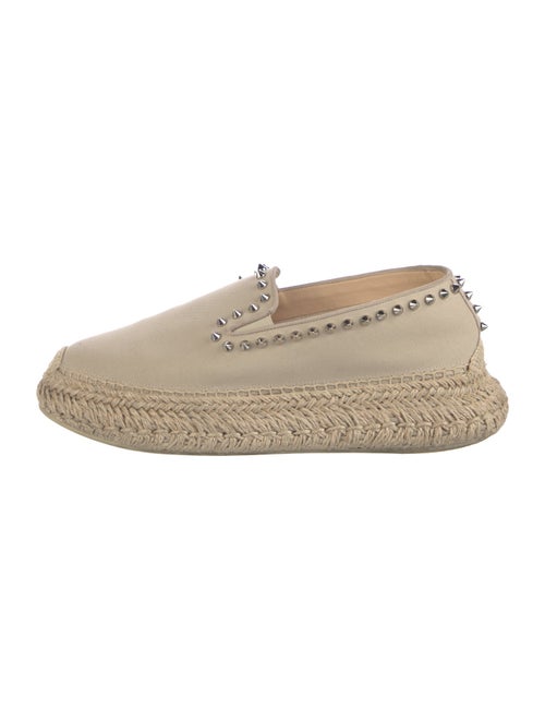 Christian Louboutin Espaboat Spike Accents Espadrilles