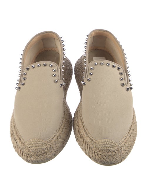 Christian Louboutin Espaboat Spike Accents Espadrilles