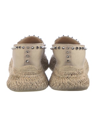 Christian Louboutin Espaboat Spike Accents Espadrilles