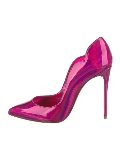 Christian Louboutin Hot Chick 100 Patent Leather Pumps