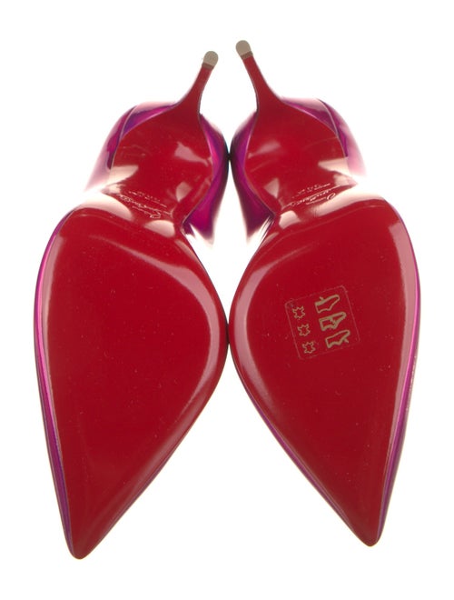 Christian Louboutin Hot Chick 100 Patent Leather Pumps