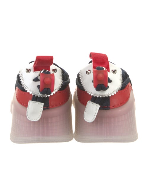 Christian Louboutin Suede Printed Sneakers