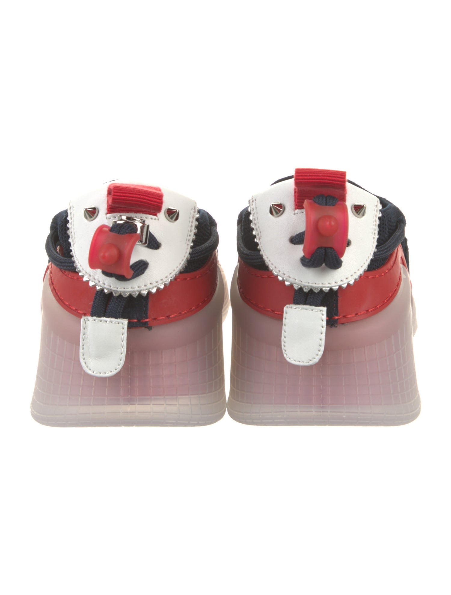 Christian Louboutin Suede Printed Sneakers