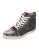 Christian Louboutin Printed Sequin Embellishments Sneakers
