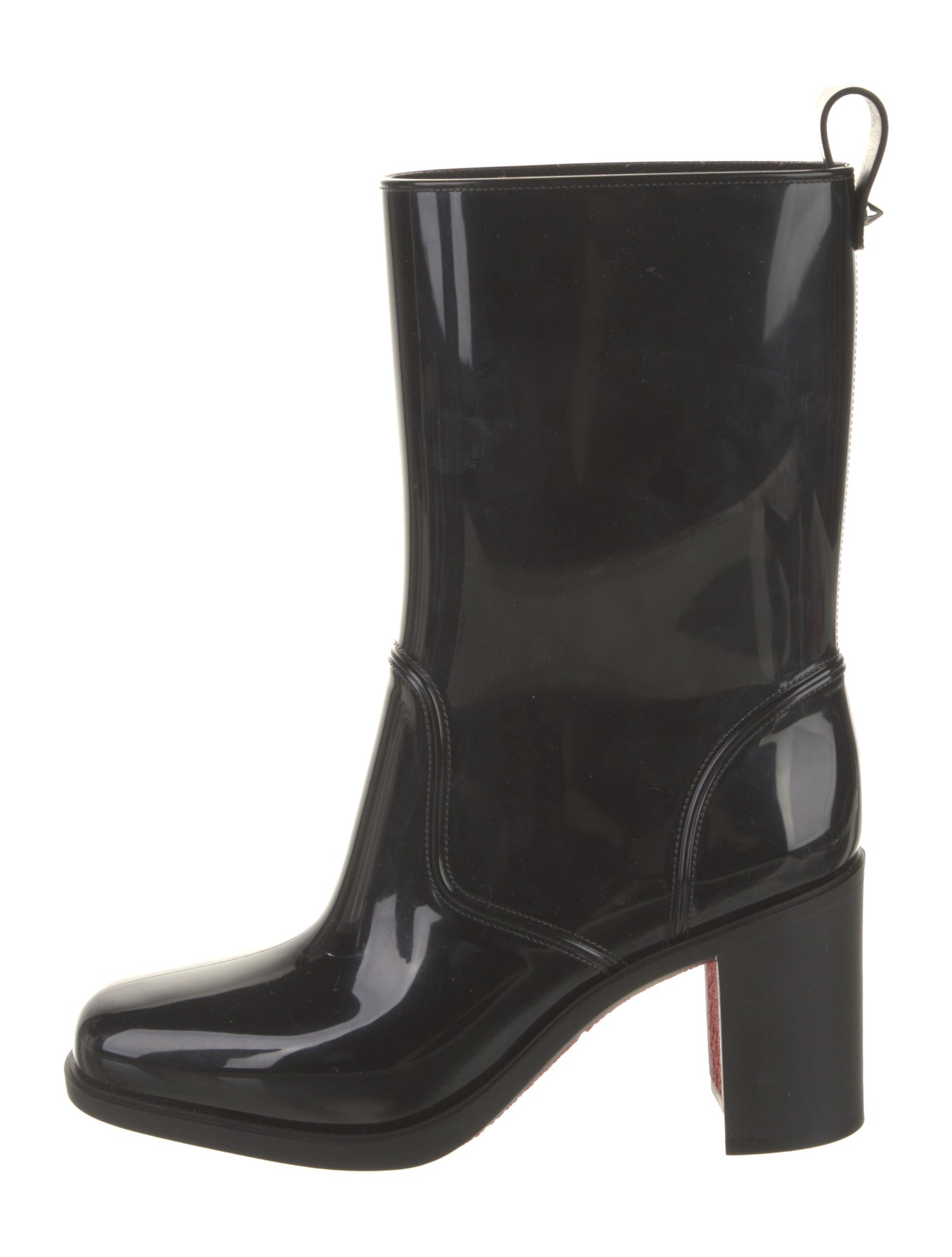 Christian Louboutin Loubirain 70 PVC Boots