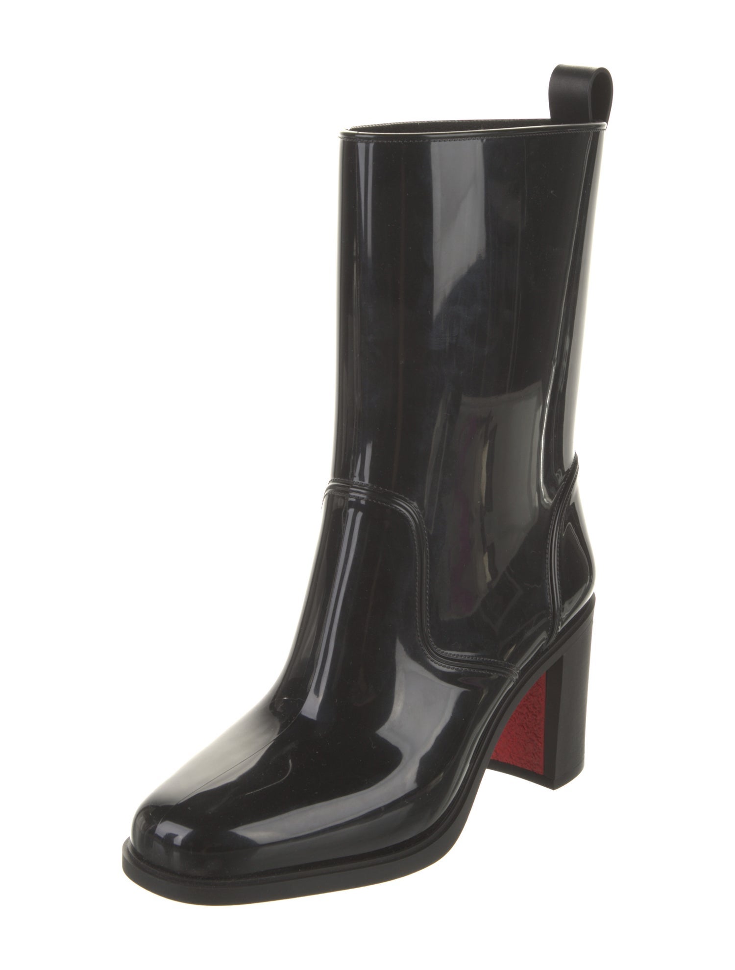Christian Louboutin Loubirain 70 PVC Boots