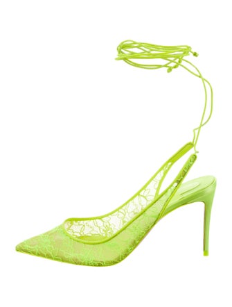 Christian Louboutin Lace Lace Pattern Pumps w/ Tags