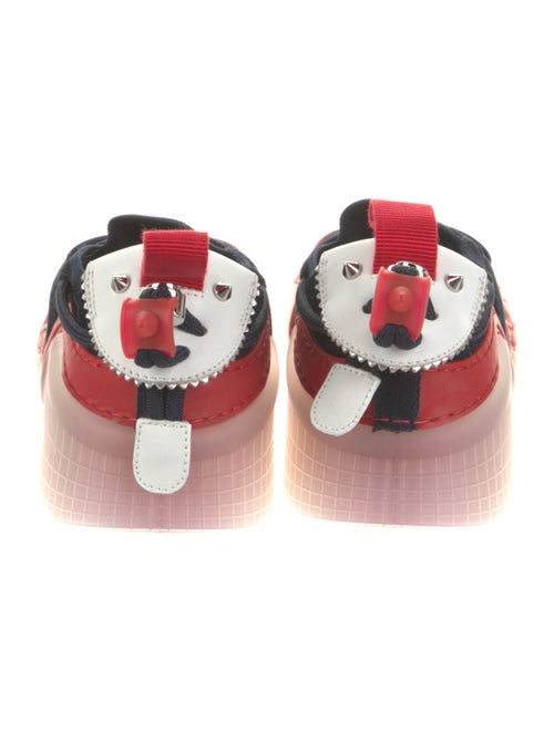 Christian Louboutin Suede Printed Sneakers