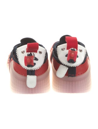 Christian Louboutin Suede Printed Sneakers