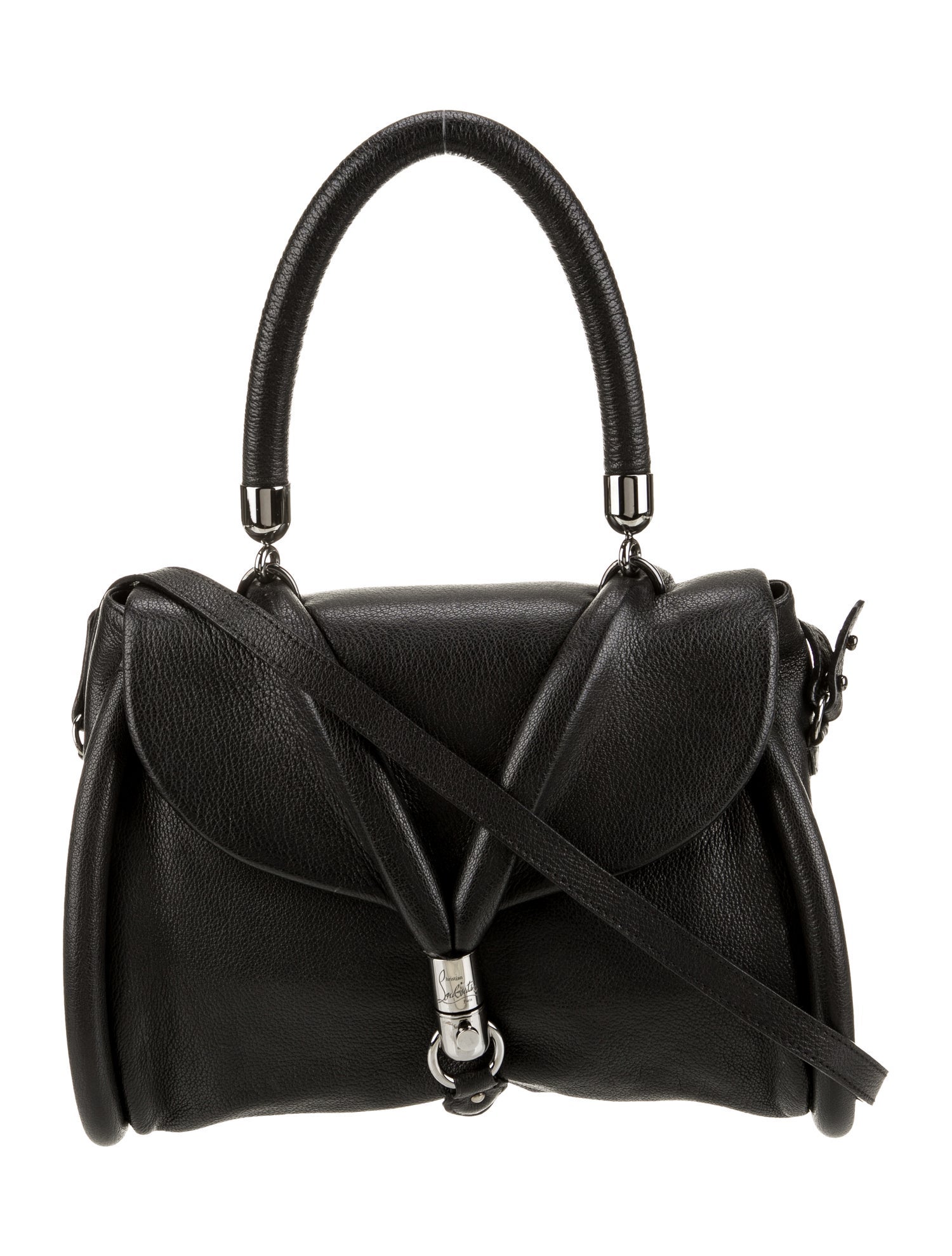 Christian Louboutin Leather Top Handle Bag