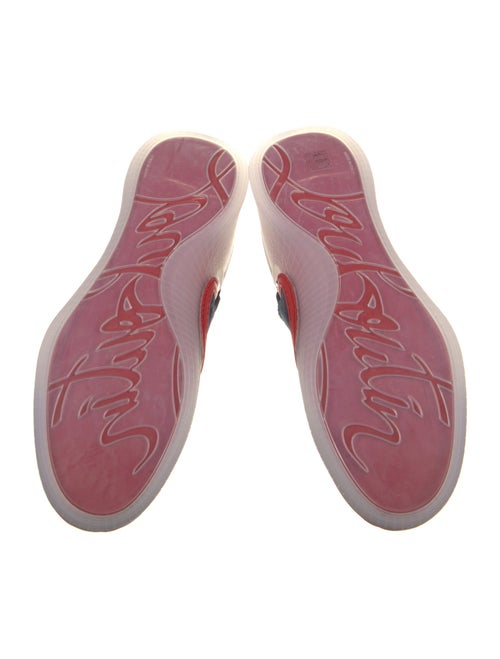 Christian Louboutin Suede Printed Sneakers