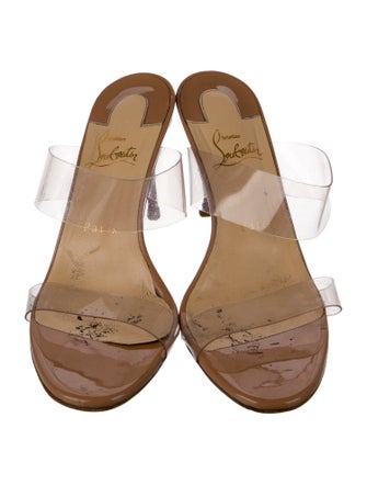 Christian Louboutin PVC Slides