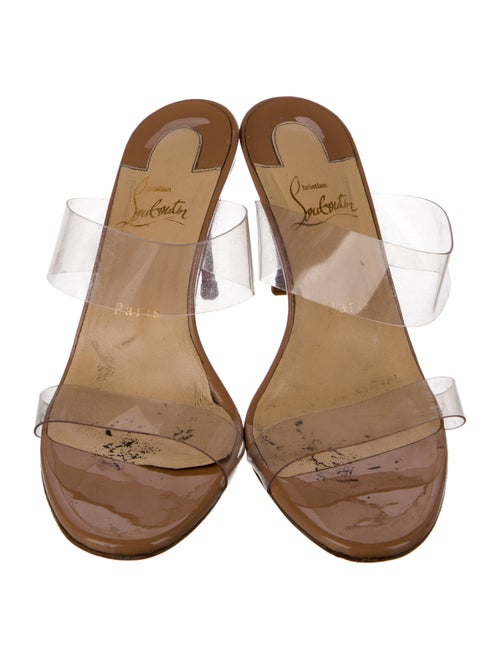 Christian Louboutin PVC Slides