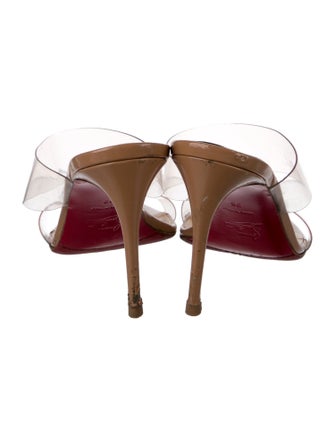 Christian Louboutin PVC Slides