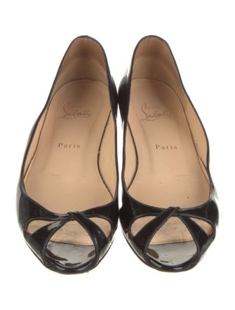 Christian Louboutin Patent Leather Flats