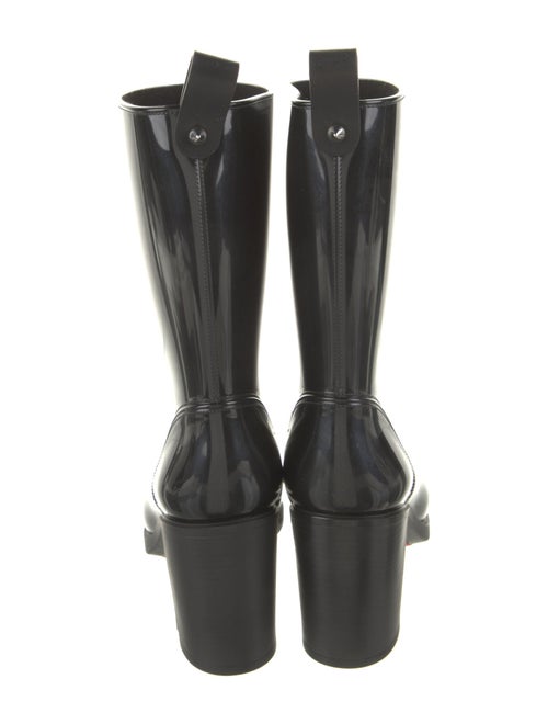 Christian Louboutin Spike Accents PVC Rain Boots