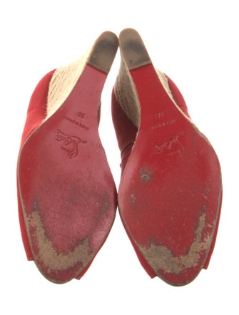 Christian Louboutin Canvas Pumps