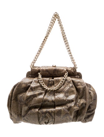 Christian Louboutin Snakeskin Shoulder Bag