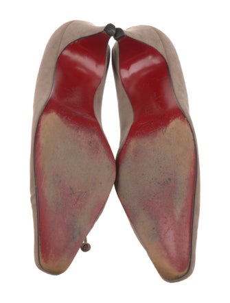 Christian Louboutin Suede Pumps