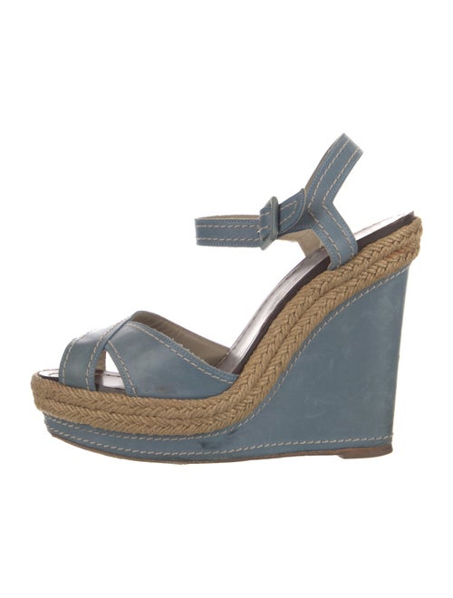 Christian Louboutin Leather Espadrilles