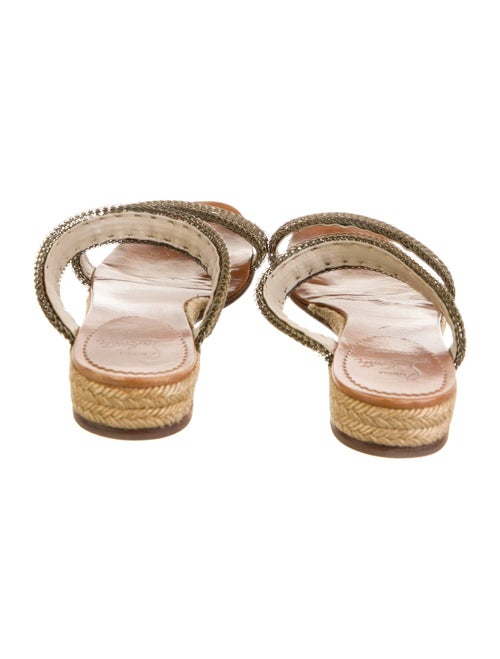 Christian Louboutin Metal Slides