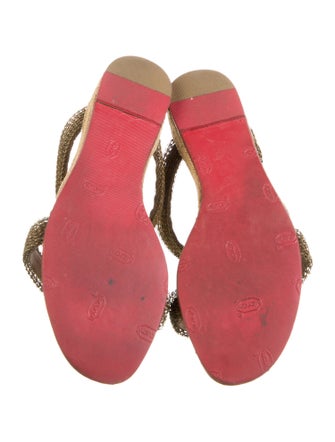 Christian Louboutin Metal Slides
