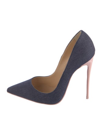 Christian Louboutin Denim Pumps