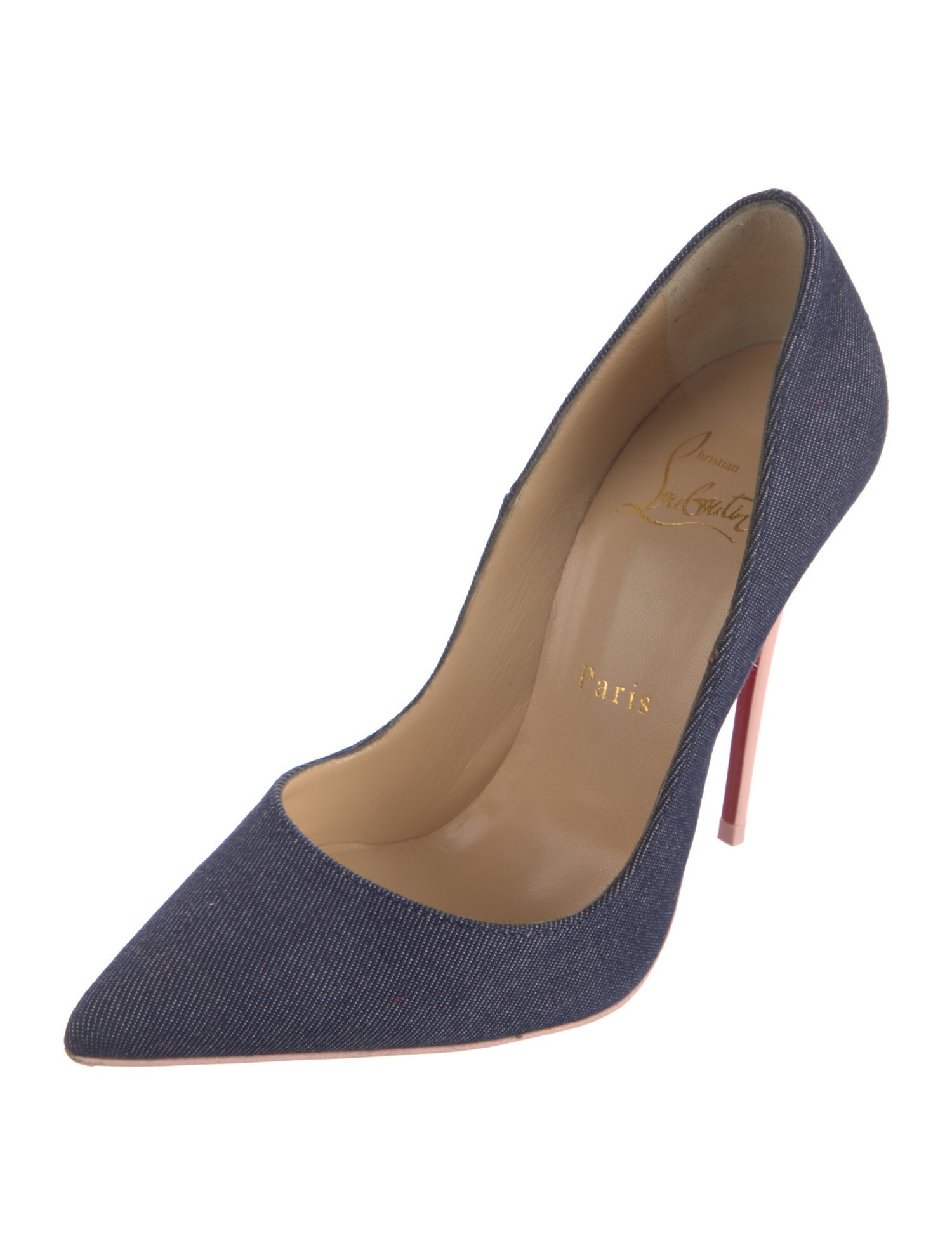 Christian Louboutin Denim Pumps
