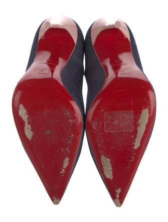 Christian Louboutin Denim Pumps