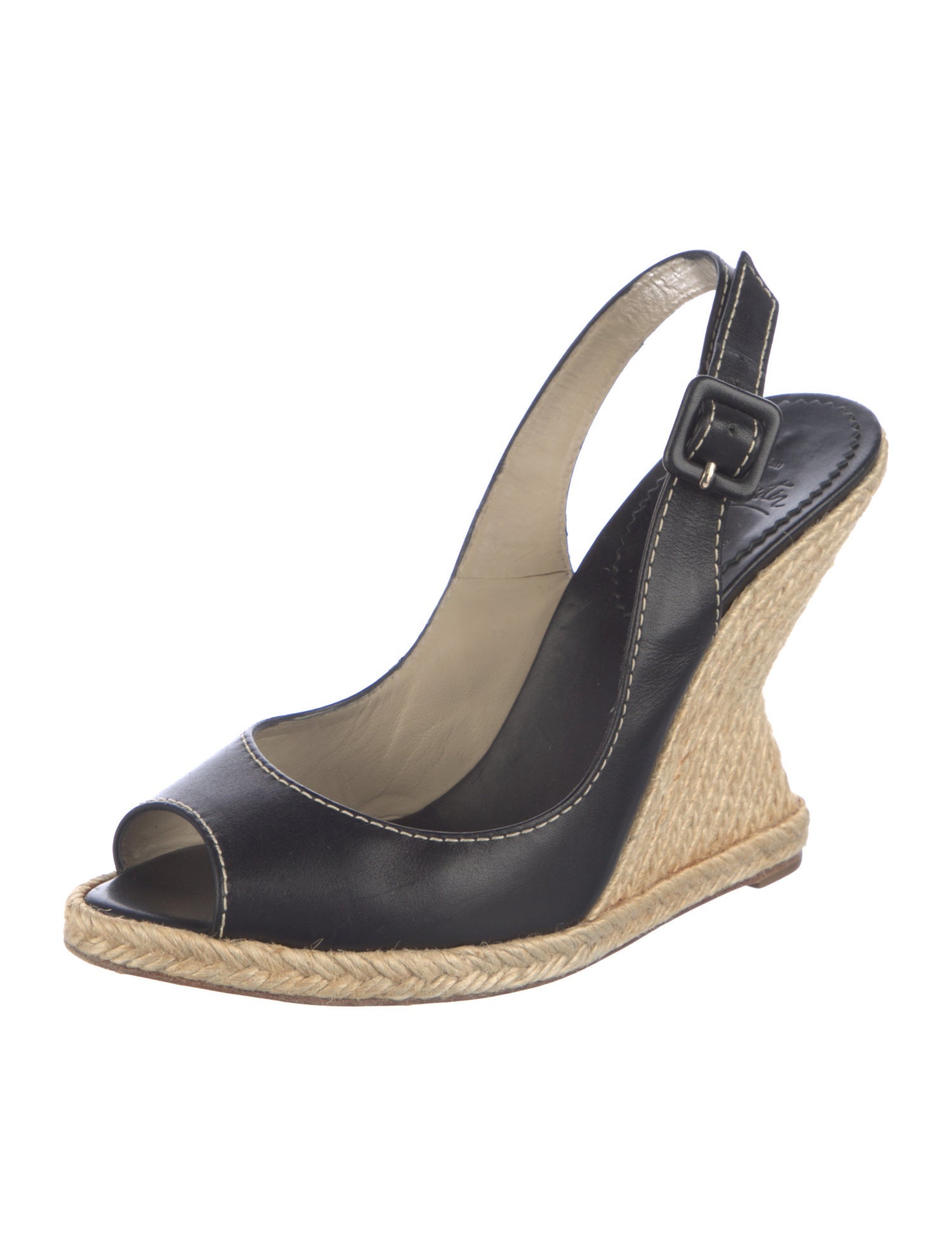 Christian Louboutin Leather Espadrilles