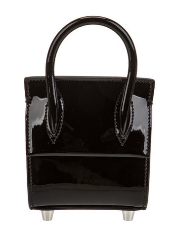 Christian Louboutin Mini Bags Patent Leather Top Handle Bag